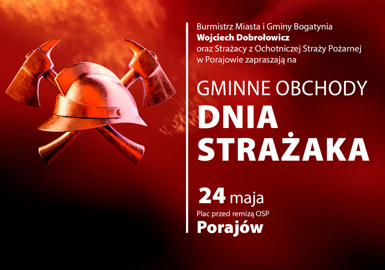 Gminne obchody Dnia Strażaka