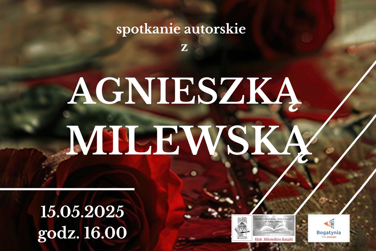 Spotkanie autorskie z Agnieszką Milewską