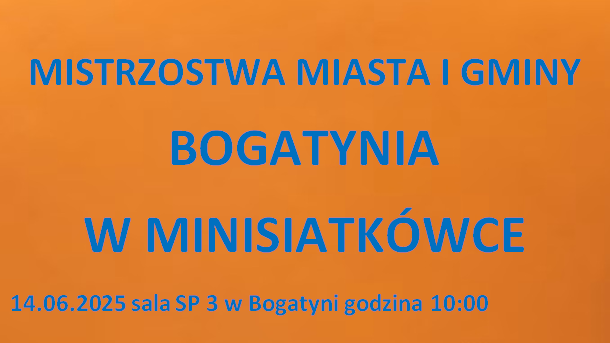 Mistrzostwa Miasta i Gminy w Minisiatkówce