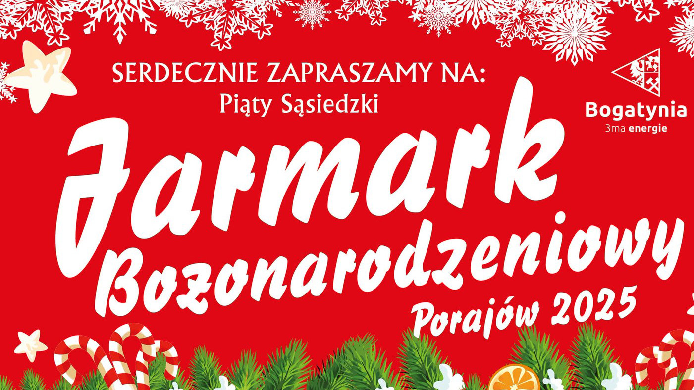 Jarmark bożonarodzeniowy w Porajowie