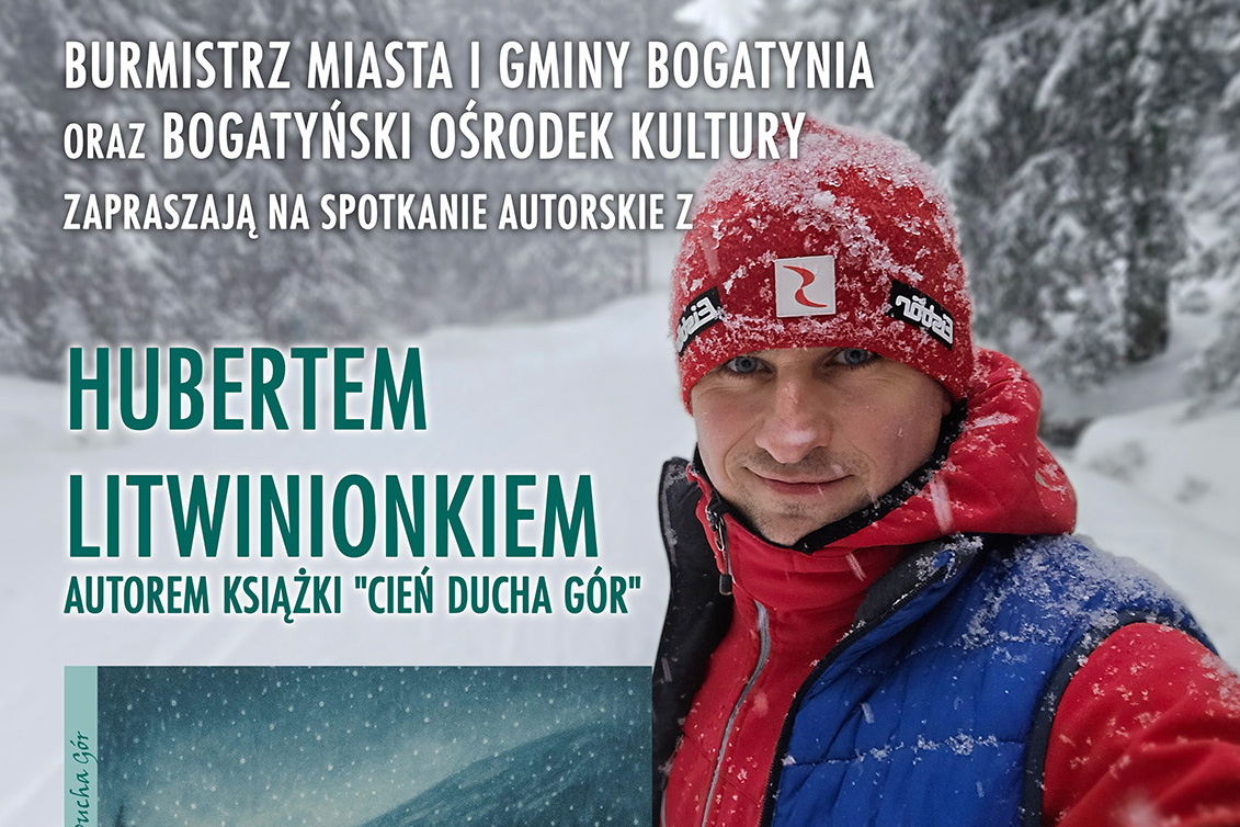 Spotkanie autorskie z Hubertem Litwinionkiem