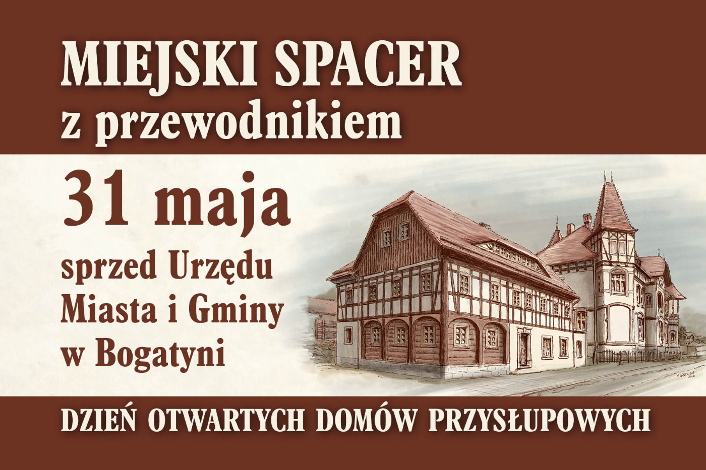 Spacer szlakiem domów przysłupowych